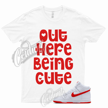 CUTE T Shirt to Match Dunk High Picante Red White Hi Retro - £18.15 GBP+