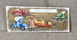 Ephemera Vintage A Sunshine Card Old Cards Drag Out The Buggy Birthday G... - $3.56