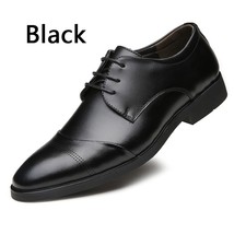 38-47 High Quality Leather Dress Shoes Tide Pointed England Style Business Weddi - £63.30 GBP