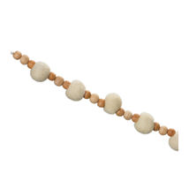 Wood Beaded String Garland (Set of 2) - 548519 - $78.02 CAD