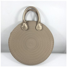 Straw Bags for Women Circle Beach Handbags Summer Rattan Shoulder Bags Handmade  - £75.80 GBP