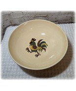 Metlox California Provincial Green Rooster Poppytrail Pasta Salad Servin... - $53.40 CAD