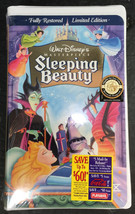 Sleeping Beauty Walt Disney&#39;s Masterpiece, Limited Edition VHS Brand New Sealed! - £16.03 GBP