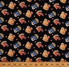Cotton Silkies Chickens Eggs Poultry Animals Farm Fabric Print by Yard D370.68 - £9.55 GBP