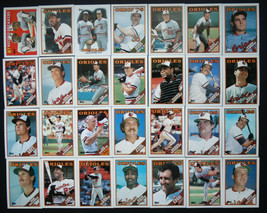 1988 Topps Baltimore Orioles Team Set of 28 Baseball Cards - £3.19 GBP