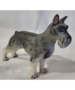 Vintage Lefton Ceramic Schnauzer Figure Dog Figurine Japan - £19.66 GBP