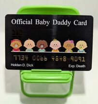 Aromabug Funny Fake Bankcards, 8 PACK Baby Daddy Card (Free Shipping) - $19.75