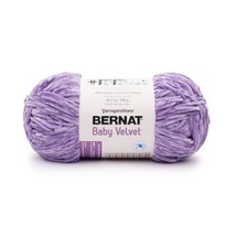 Bernat Baby Velvet Big Ball Yarn-Purple Pansy 164186-86052 - £35.38 GBP