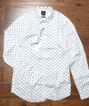Armani Exchange A|X Men Signature Logo Regular Fit White Cotton Fashion ... - $49.49
