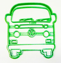 Vintage 1970s Groovy Bus Hippy Van Front End View Cookie Cutter USA PR3252 - £3.15 GBP