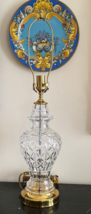Waterford Crystal Kingsley Pattern Table Lamp 29&quot; * - £194.97 GBP