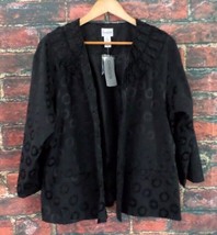 NEW Chico&#39;s Women&#39;s Jacket 3 Animalic Jacquard Pattern MSRP $118 Fully Lined NWT - £60.06 GBP