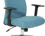 Evanston Office Chair In Sky Blue From Osp Home Furnishings. - $124.93