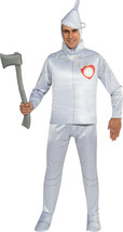 Rubie&#39;s Wizard of Oz Tin Man Adult Costume Silver - £107.82 GBP