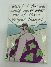 Far Side Vintage Funny Cartoon Magnet Beach Summer Theme  3 By 2” - £5.31 GBP