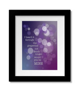 Heard it Through the Grapevine, Marvin Gaye - Song Lyric Art Print Canvas Plaque - £14.92 GBP - £117.05 GBP