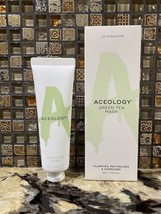 Aceology Green Tea mask 2.19oz Clarifies, Soothes, Tightens NIB $69 Retail - £11.03 GBP