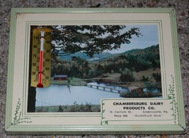 CHAMBERSBURG DAIRY PRODUCTS CO.,GREENCASTLE,PA THERMOMETER - £25.54 GBP