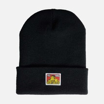 Ben Davis Acrylic Cuffed Beanie Skull Cap - Black - £14.68 GBP