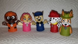 Nickelodeon Paw Patrol Rubber Finger Puppets Lot of 5 Puppets - £7.98 GBP
