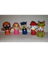 Nickelodeon Paw Patrol Rubber Finger Puppets Lot of 5 Puppets - £7.94 GBP
