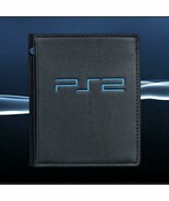 NEW RETRO VINTAGE SONY PLAYSTATION 2 PS BI-FOLD WALLET BIFOLD BLACK PS2 - $290.70 MXN