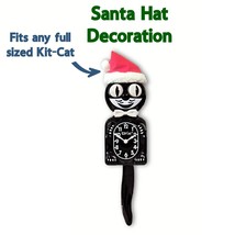 Santa Hat Decoration for full sized Kit-Cat Klocks - $353.59 MXN
