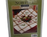 Nob Hill Linens  Embroidery Kit, Nordic Deer Table Topper,  Stamped, Whi... - $17.46