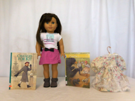 Retired American Girl Doll Grace Thomas 2015 GOTY Meet Outfit + 2 Books - £54.31 GBP