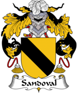 Sandoval Family Crest / Coat of Arms JPG and PDF - Instant Download - £2.27 GBP