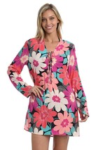 MSRP $103 La Blanca Womens Lace Front Tunic Dress Swimwear Cover Up Size Small - £18.42 GBP