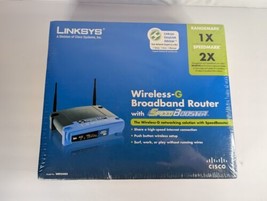 Linksys WRT54GS Wireless G Broadband Router Speed Booster Sealed - £17.34 GBP