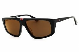 Web WE0358 01A Shiny Black/Smoke 58-14-140 Sunglasses New Authentic - $26.96