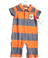 Carter&#39;s Jumpsuit Coverall One-piece Romper 6M Months Soccer Prop of Mom... - $176.28 MXN