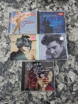 lot 5 Easy Listening Romantic CDs #4 Sexto Sol Elvis Enigma Tango Salsa - £9.30 GBP