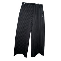 Old Navy High Rise Pull-On Pixie Wide Leg Pants XS Petite Black White Pi... - $411.18 MXN