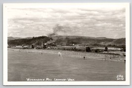 Weverhauser Mill Longview WA Washington RPPC Ellis Photo Postcard V25 - $8.95