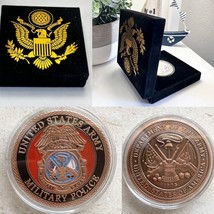 US Army Military Police Challenge Coin MP Come With Velvet Presentation Box - £15.54 GBP