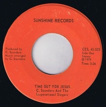 M Lewis One Day At A Time 45 rpm C Saunders Time Out For Jesus Sunshine Records - £7.50 GBP