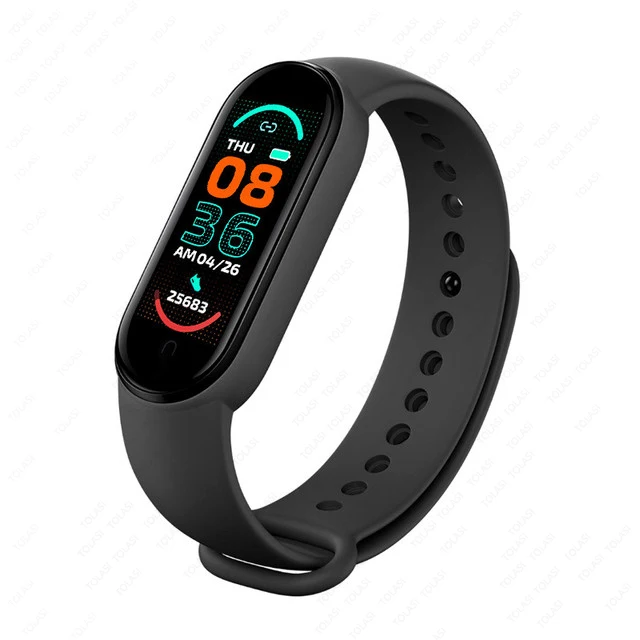 2021 M6 Smart  Men Women Kids Smartwatch Heart Rate Monitor  Fitness celet For   - £119.37 GBP