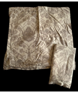 Southern Living Pillow Euro Sham Covers Set Lot 2 Dove Gray Damask Flora... - €33,67 EUR