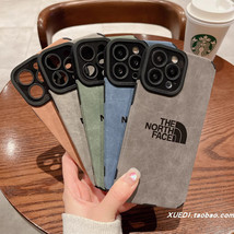 Simple Leather iPhone Case For iPhone12,13,14,15,15Pro Drop Resistant Case - $11.99