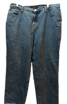 Venezia jeans 18P 18 petite womens blue vintage used high waist straight... - $16.82