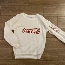 Vintage Coca Cola Classic Sweatshirt Men&#39;s Size Small Long Sleeve Sweate... - £47.95 GBP