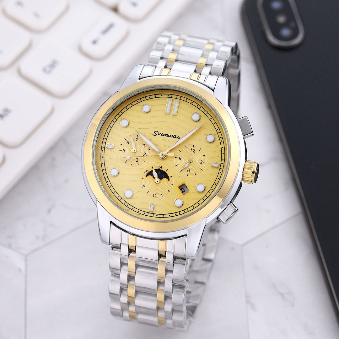 Automatic Mechanical Watch Home Automatic Machinery 007 Fine Steel Men's Star Wa