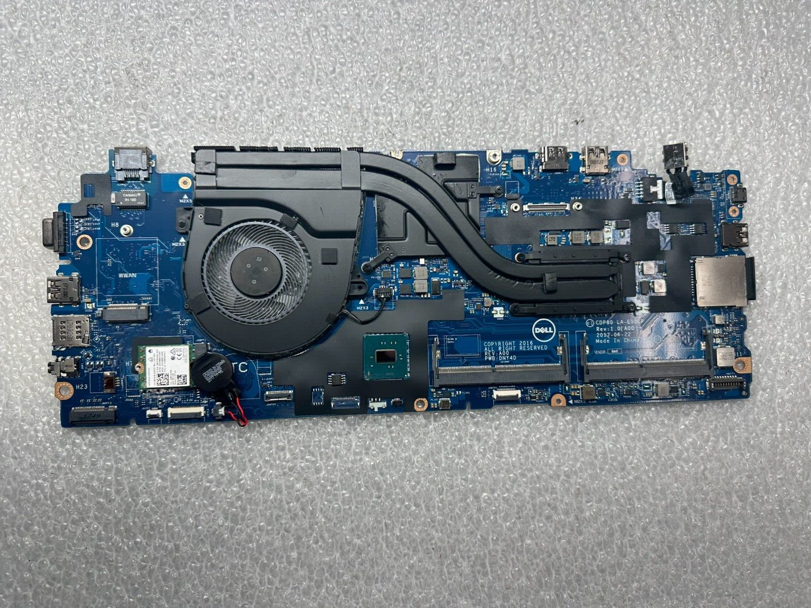 Dell Precision 3520 Xeon E3-1505M Motherboard ddmp7 - $136.93