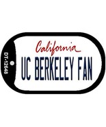 UC Berkeley Fan Novelty Metal Dog Tag Necklace DT-12648 - £12.71 GBP