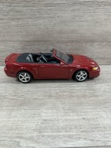 Maisto 2003 Ford SVT Mustang Cobra Convertible Red 1/18 Scale Car - £62.14 GBP