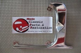 61 Chevy Impala SS Bel Air Gas Fuel Door Stainless  Trim Paint Scratch G... - $24.01