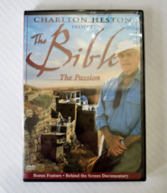 Charlton Heston Presents The Bible The Passion DVD NEW - £6.40 GBP